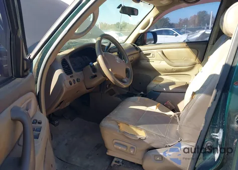 2004 Toyota Sequoia Sr5 V8 z USA, uszkodzony, nr VIN 5TDZT34A54S214942